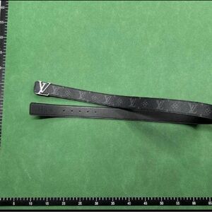 Louis Vuitton Black Monogram Belt